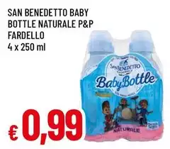 San Benedetto - Baby Bottle Naturale P&P Fardello