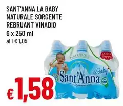 Sant'anna - La Baby Naturale Sorgente Rebruant Vinadio