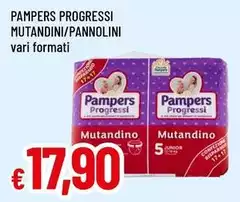 Pampers - Progressi Mutandini/Pannolini Pampers - Progressi Mutandini/Pannolini
