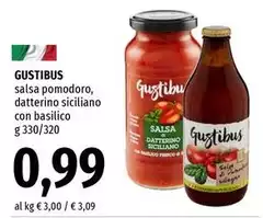 Gustibus - Salsa Pomodoro, Datterino Siciliano Gustibus - Salsa Pomodoro, Datterino Siciliano