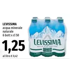 Levissima - Acqua Minerale Naturale Levissima - Acqua Minerale Naturale