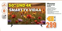 Hisense - Tv Led 50" UHD 50A6Q