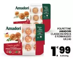 Amadori - Polpettine Classiche/Speck E Formaggi