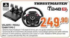 Guida - Volante + Pedali T248r Type-C Guida - Volante + Pedali T248r Type-C