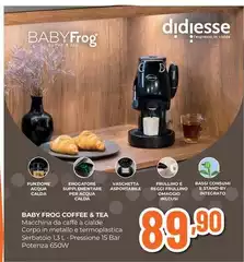 Didiesse - Baby Frog Coffee & Tea Didiesse - Baby Frog Coffee & Tea