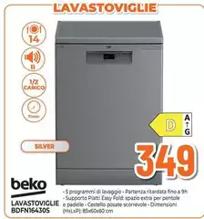 Beko - Lavastoviglie BDFN16430S