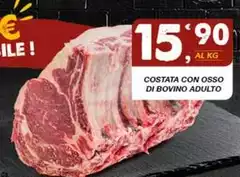 Costata Con Osso Di Bovino Adulto Costata Con Osso Di Bovino Adulto
