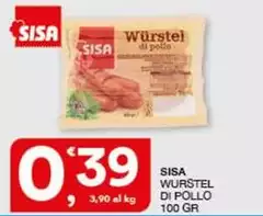 Sisa - Wurstel Di Pollo Sisa - Wurstel Di Pollo