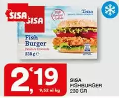 Sisa - Fishburger Sisa - Fishburger