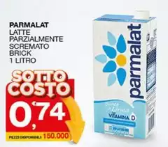 Parmalat - Latte Parzialmente Scremato Brick Parmalat - Latte Parzialmente Scremato Brick