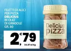 Delicius - Filetti Di Alici Per Pizza
