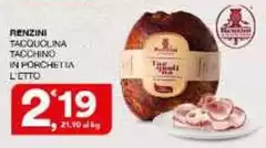 Renzini - Tacoquina Tacchino In Porchetta