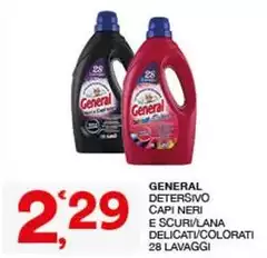 General - Detersivo Capi Neri E Scuri/Lana Delicati/Colorati General - Detersivo Capi Neri E Scuri/Lana Delicati/Colorati