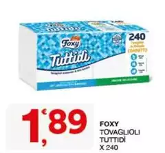 Foxy - Tovaglioli Tuttidi Foxy - Tovaglioli Tuttidi