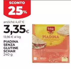 Schar - Piadina Senza Glutine Schar - Piadina Senza Glutine
