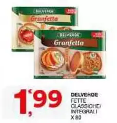 Delverde - Fette Classiche/ Integrali Delverde - Fette Classiche/ Integrali