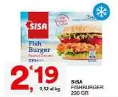 Sisa - Fish Burger