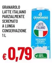 Granarolo - Latte Italiano Parzialmente Scremato Granarolo - Latte Italiano Parzialmente Scremato