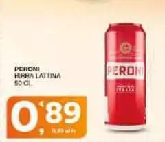 Peroni - Birra Lattina