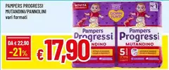 Pampers - Progressi Mutandini Pampers - Progressi Mutandini