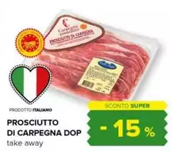 Take Away - Prosciutto Di Carpegna DOP Take Away - Prosciutto Di Carpegna DOP