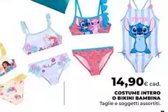 Costume Intero O Bikini Bambina