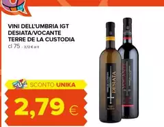 Terre de la cvstodia - Vini Dell'Umbria IGT Desiata/Vocante Terre de la cvstodia - Vini Dell'Umbria IGT Desiata/Vocante