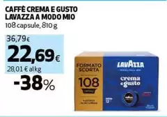 Lavazza - Caffè Crema E Gusto A Modo Mio Lavazza - Caffè Crema E Gusto A Modo Mio