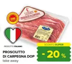 Take Away - Prosciutto Di Carpegna DOP Take Away - Prosciutto Di Carpegna DOP