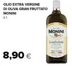 Monini - Olio Extra Vergine Di Oliva Gran Fruttato Monini - Olio Extra Vergine Di Oliva Gran Fruttato