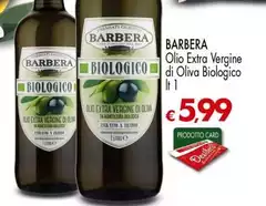 Barbera - Olio Extra Vergine Di Oliva Biologico Barbera - Olio Extra Vergine Di Oliva Biologico