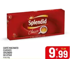 Splendid - Caffè Macinato Classico Splendid - Caffè Macinato Classico