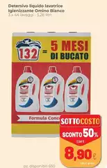 Omino Bianco - Detersivo Liquido Lavatrice Igienizzante Omino Bianco - Detersivo Liquido Lavatrice Igienizzante