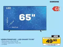 Samsung - UE65U7000FUXZ Led Smart Tv 65" Samsung - UE65U7000FUXZ Led Smart Tv 65"