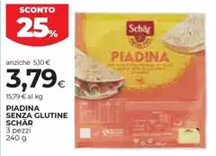 Schar - Piadina Senza Glutine Schar - Piadina Senza Glutine