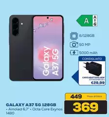Samsung - Galaxy A37 5G 128GB Samsung - Galaxy A37 5G 128GB