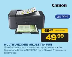 Canon - Multifunzione Inkjet TR4755I Canon - Multifunzione Inkjet TR4755I