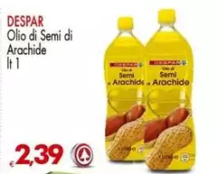 Despar - Olio Di Semi Di Arachide Despar - Olio Di Semi Di Arachide