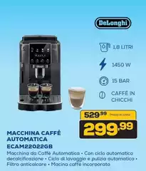 De Longhi - Macchina Caffé Automatica Ecam22022gb De Longhi - Macchina Caffé Automatica Ecam22022gb
