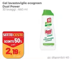 Dual - Gel Lavastoviglie Ecogreen Dual - Gel Lavastoviglie Ecogreen