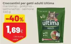Ultima - Croccantini Per Gatti Adulti Ultima - Croccantini Per Gatti Adulti