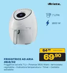Ariete - Friggitrice Ad Aria 4618/02