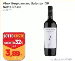 Notte rosa - Vino Negroamaro Salento IGP Notte rosa - Vino Negroamaro Salento IGP
