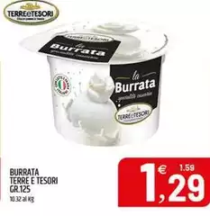 Terre e tesori - Burrata Terre e tesori - Burrata