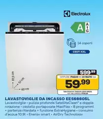 Electrolux - Lavastoviglie Da Incasso EES68605L Electrolux - Lavastoviglie Da Incasso EES68605L