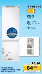 Samsung - Frigorifero Combinato Incasso BRB70F8C56ES0 Samsung - Frigorifero Combinato Incasso BRB70F8C56ES0