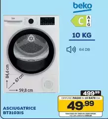 Beko - Asciugatrice Bt3103is