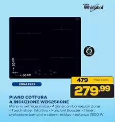 Whirlpool - Piano Cottura A Induzione Wbs2560ne Whirlpool - Piano Cottura A Induzione Wbs2560ne