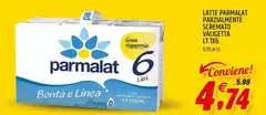 Parmalat - Latte Parzialmente Scremato Valicetta Parmalat - Latte Parzialmente Scremato Valicetta