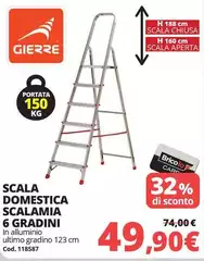 Gierre - Scala Domenica Scalamica 6 Gradini Gierre - Scala Domenica Scalamica 6 Gradini